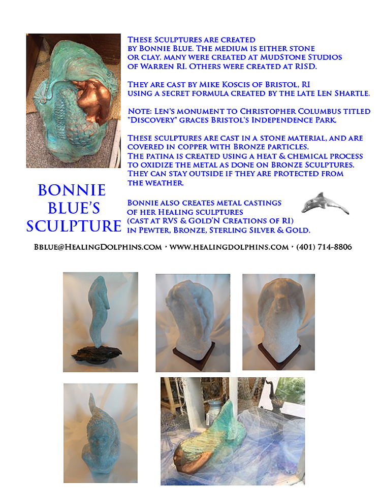 Bonnie Blue Sculpture